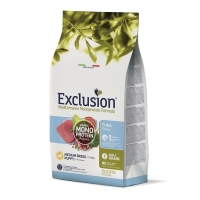 Exclusion Puppy Tuna Medium Breed корм для цуценят середніх порід з тунцем 3 кг