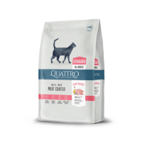 Quattro Cat Sterilized корм для стерилізованих котів з м'ясом птиці 1,5 кг