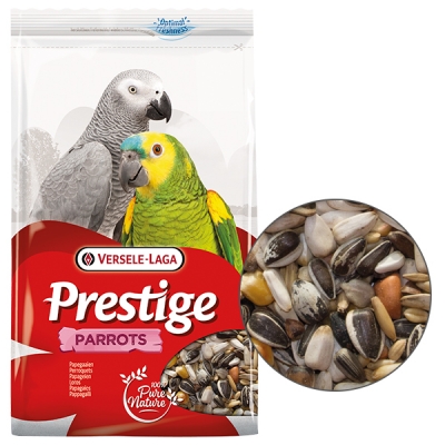 Versele-Laga Prestige Parrots ВЕРСЕЛЕ-ЛАГА ПРЕСТИЖ ВЕЛИКИЙ ПАПУГАЙ корм для великих папуг, зернових, 1 кг