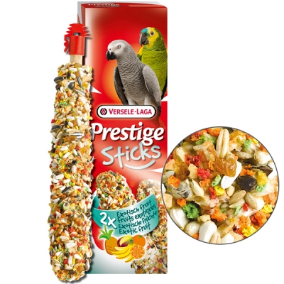 VL Prestige Sticks ЕКЗОТ.ФРУКТИ (Parrots Exotic fruit) ласощі для великих папуг, 140 г