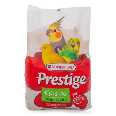 Versele-Laga Prestige КРИСТАЛ (Kristal) пісок з морських раковин для птахів, 5 кг