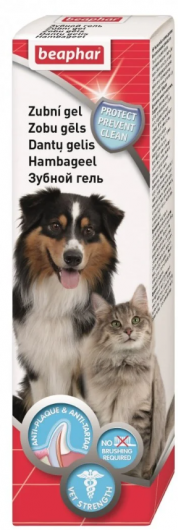 Beaphar Tooth gel – зубний гель для собак та котів без застосування зубної щітки 100 мл