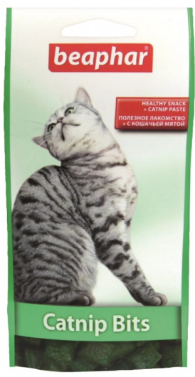 Catnip Bits хрусткі подушечки з котячою м'ятою для котів та кошенят