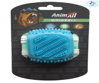 AGrizZzly Іграшка дентал квадрат, mint/blue