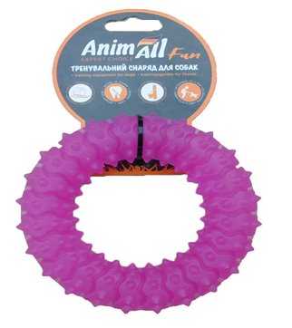 AnimAll Кільце з шипами 12 см фіолетове