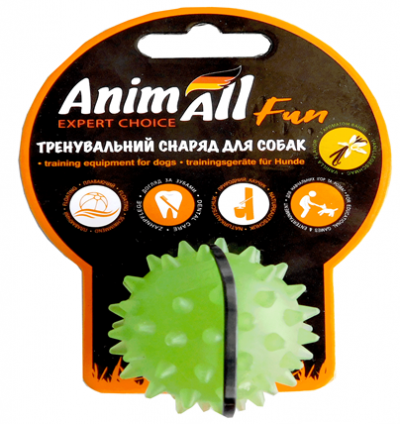 AnimAll м'яч каштан 5 см зелений