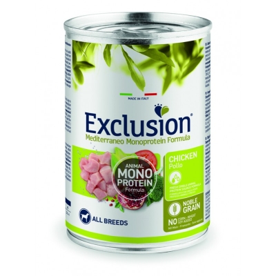 Exclusion Adult Chicken корм для дорослих собак всіх порід з куркою 400 г
