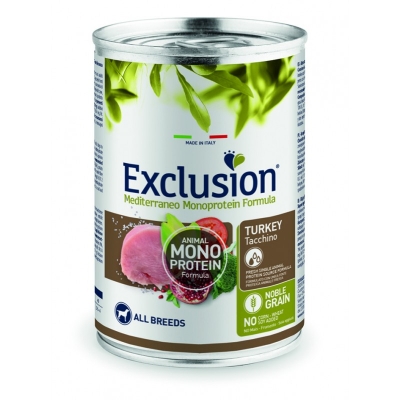 Exclusion Adult Turkey корм для дорослих собак всіх порід з індичкою 400 г