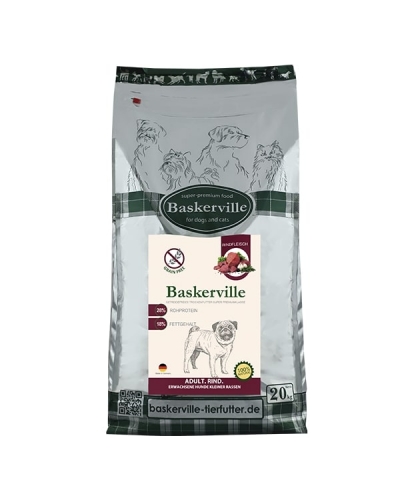 Baskerville HF Adult Rind Getreidefrei kleine Rassen Сухий корм для собак мілких порід, 20 кг