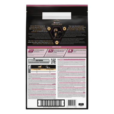 PRO PLAN®. Сухий повнораціонний корм для дорослих собак дрібних порід із чутливою шкірою. З лососем. 7 кг.