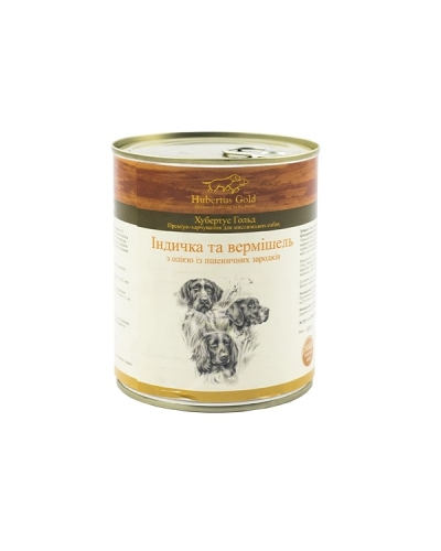 Hubertus Gold Індичка та вермішель, 800 г