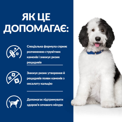 Hill's Prescription Diet c/d Сухий корм для собак догляд за сечовидільною системою, з куркою, 12 кг