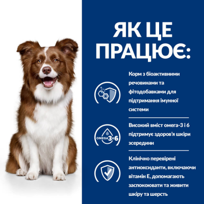 Hill’s Prescription Diet Derm Defense Сухий корм при атопічному дерматиті у собак, з куркою, 2 кг