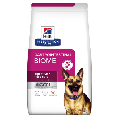 Hill’s Prescription Diet Gastrointestinal Biome Сухий корм для собак при захворюваннях шлунково-кишкового тракту, з куркою, 1,5 кг