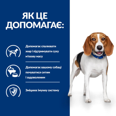 Hill's Prescription Diet r/d Сухий корм для собак для зниження ваги, з куркою, 1,5 кг