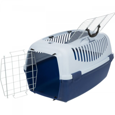 TX-39862 переноскний бокс "Capri 3 Open Top",S: 40х38х61см,темно-синій/блакитний
