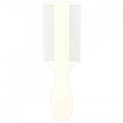TX-2400 гребінець для вичісування двосторонній,пластик,14см