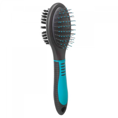 TX-24151 щітка двостороння пластикова,щетина з нейлону та металу,5х19см