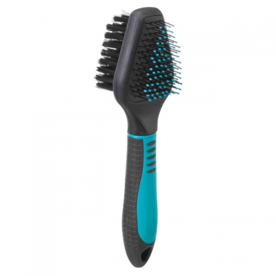 TX-24153 щітка двостороння пластикова,щетина з нейлону та металу,6х19см