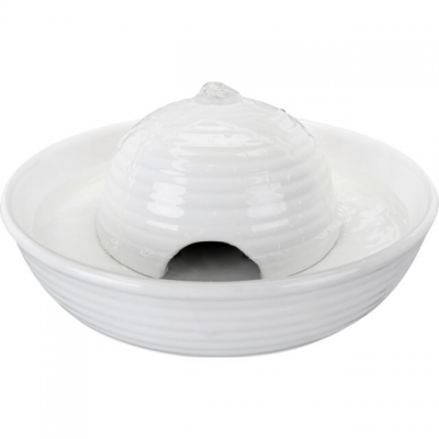 TX-24468 фонтан для пиття"Vital Flow Mini",кераміка, 0.8л/24х10см,білий