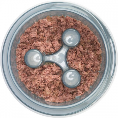 TX-25033 миска "Slow Feed",пластик/гумова кромка,1.5л/27см